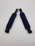 Black and Electric Blue 2 Door Limiters for Jeep wranglers 1987-2018
